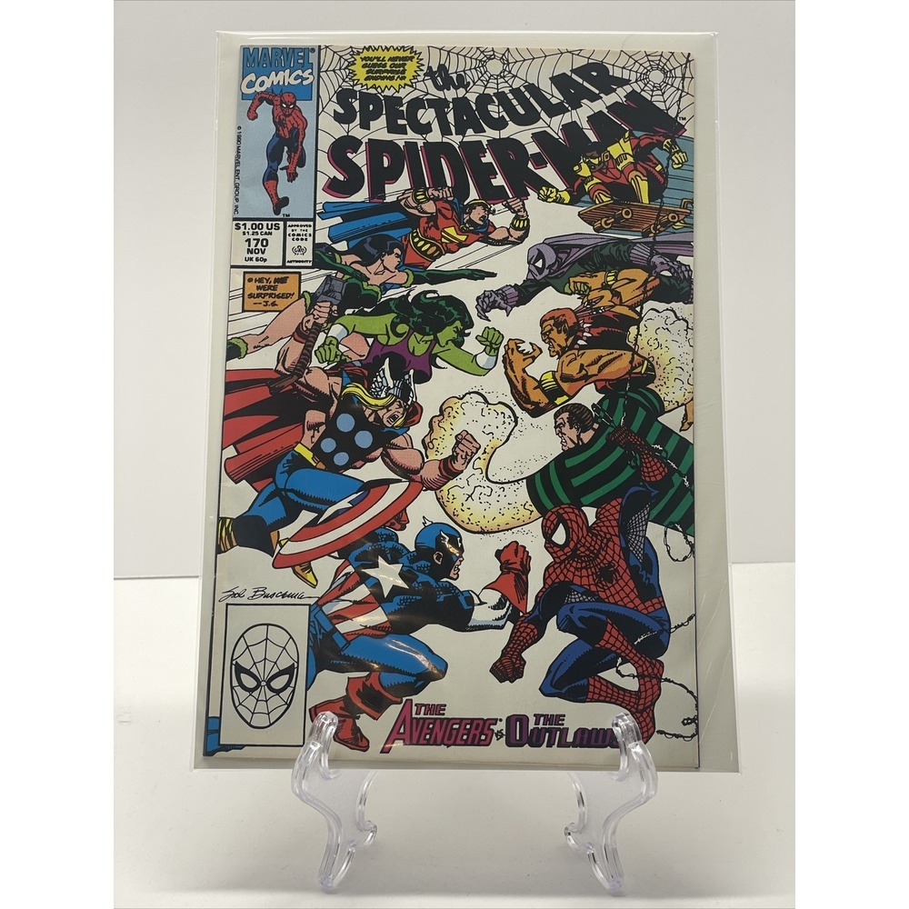 The Spectacular Spider-Man #170 Nov (Marvel,1990)